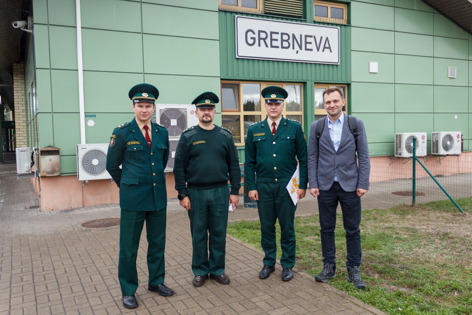 FOTO: Frontex aģentūras sadarbības koordinators apmeklē Latvijas – Krievijas ārējo robežu