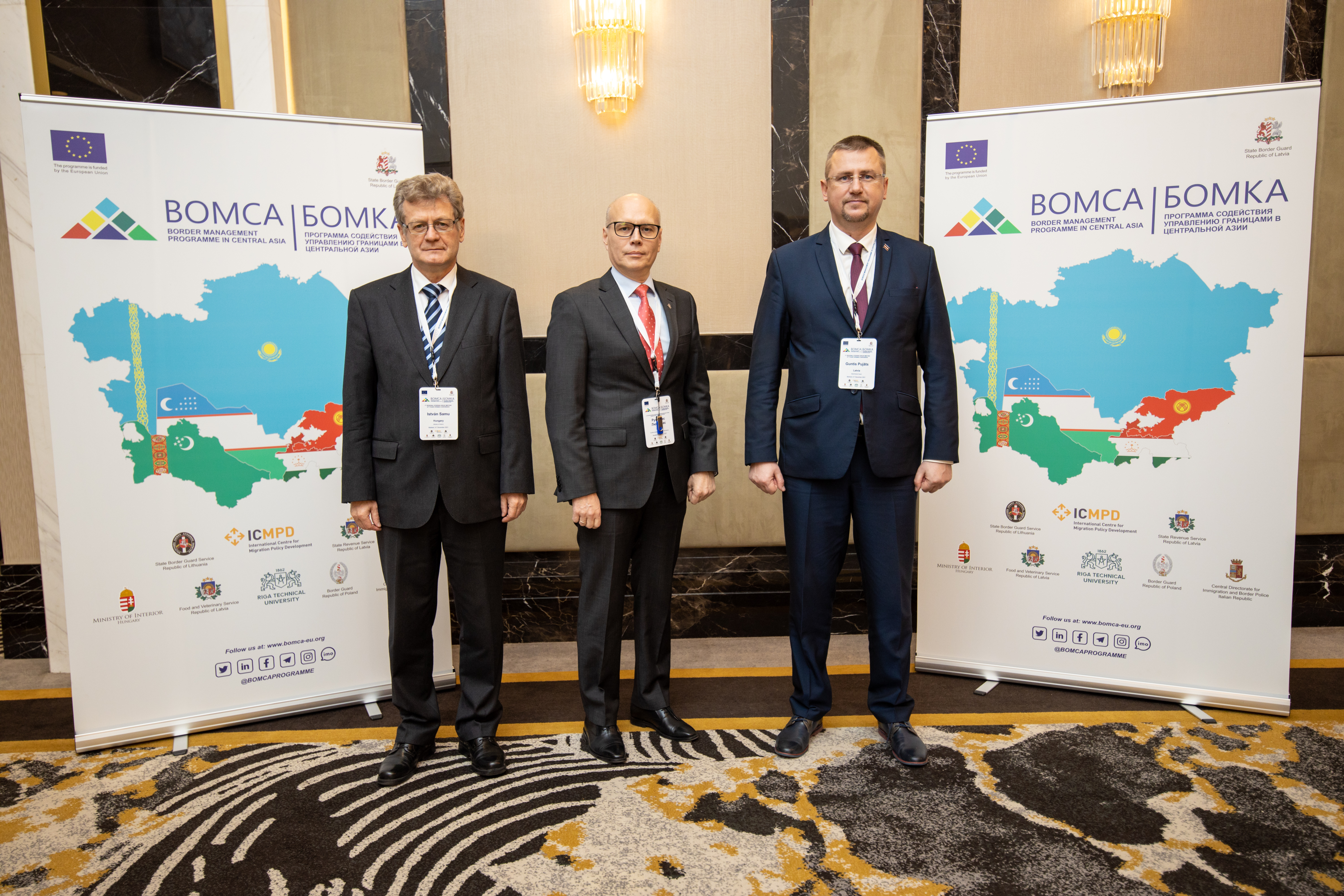 FOTO: VRS priekšnieks BOMCA sanāksmē