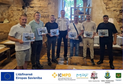 FOTO: Projekta dalībnieku kopbilde