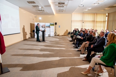 FOTO: Projekta “Automatizētas robežu uzraudzības infrastruktūra” atklāšanas pasākums