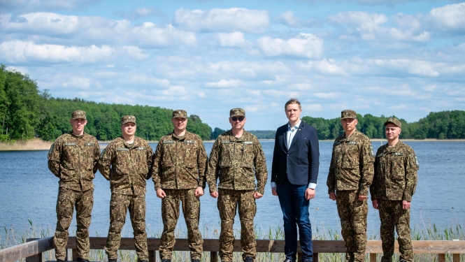 FOTO: Vizītes dalīnbieku kopbilde