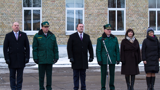 FOTO: Priekšnieku maiņas ceremonija