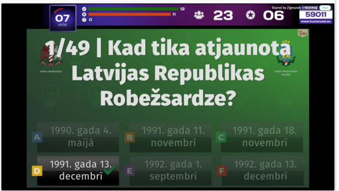 FOTO: Viktorīna