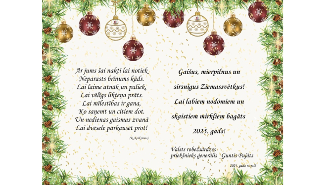 FOTO: Apsveikums