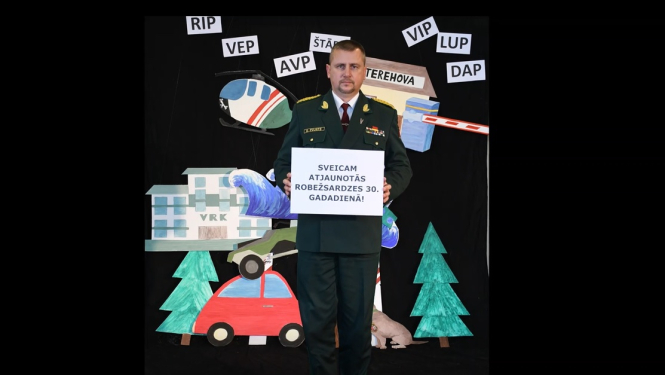 FOTO: VRS priekšnieks ģenerālis Guntis Pujāts