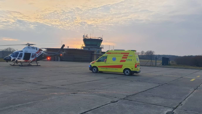 FOTO: VRS helikopters