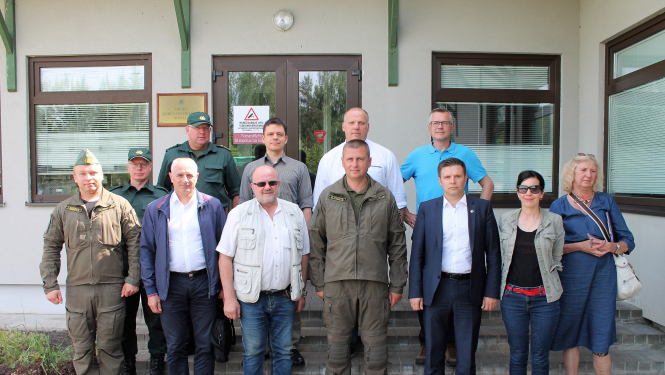 FOTO: Saeimas Aizsardzības, iekšlietu un korupcijas novēršanas komisijas pārstāvji apmeklē VRS Ludzas pārvaldes Opoļu RSN