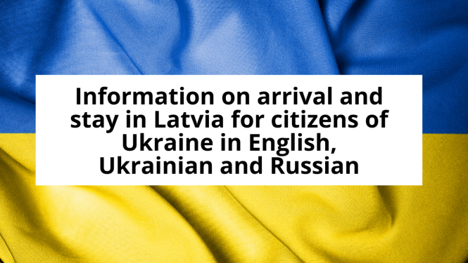 FOTO: Info Ukrainas iedzīvotājiem