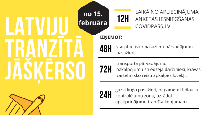 FOTO: tranzīts