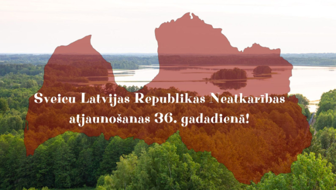 FOTO: Apsveikums
