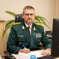 Valsts robežsardzes priekšnieks ģenerālis G.Pujāts