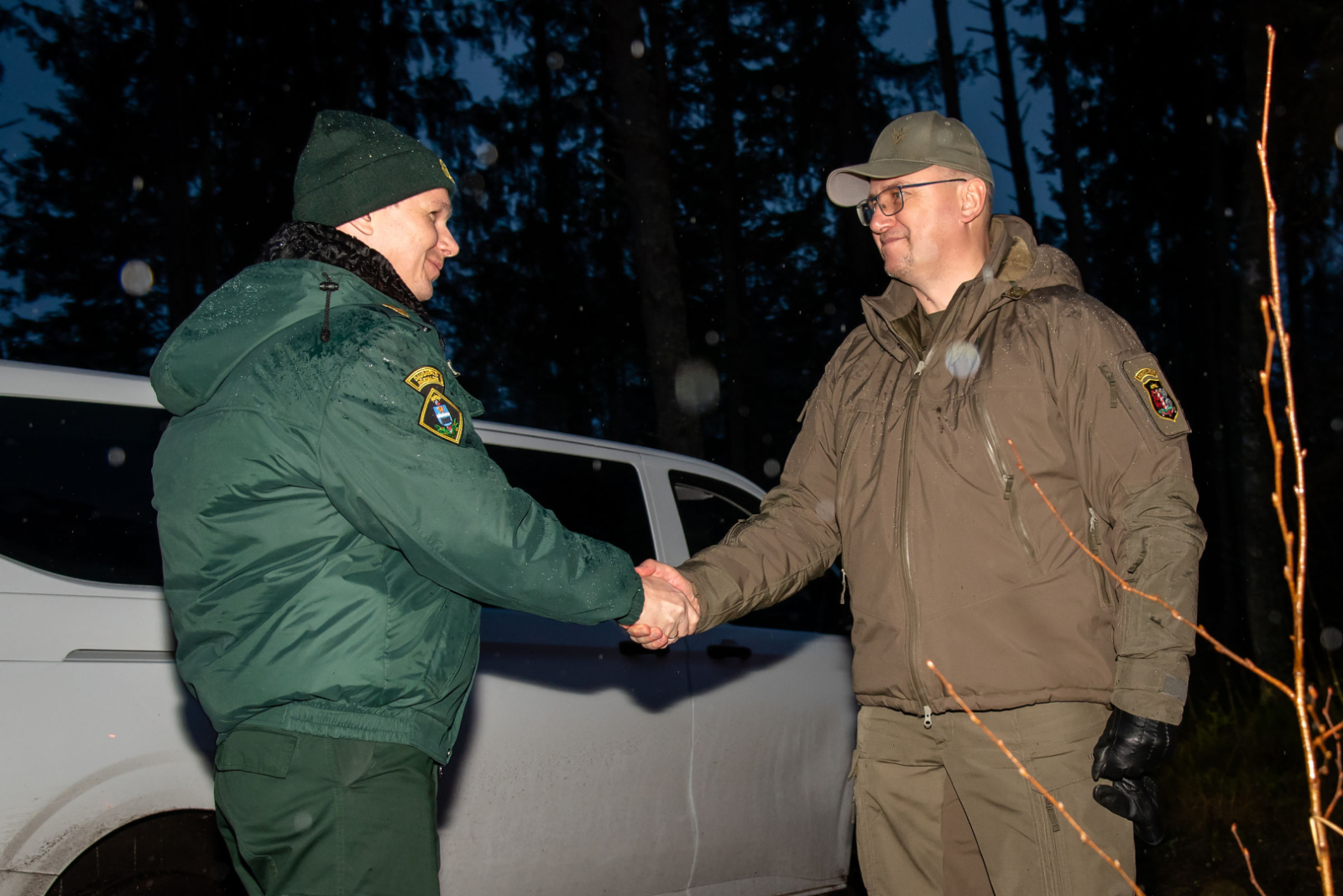 FOTO: Norisinājās Latvijas un Ukrainas robežapsardzības iestāžu vadības amatpersonu tikšanās
