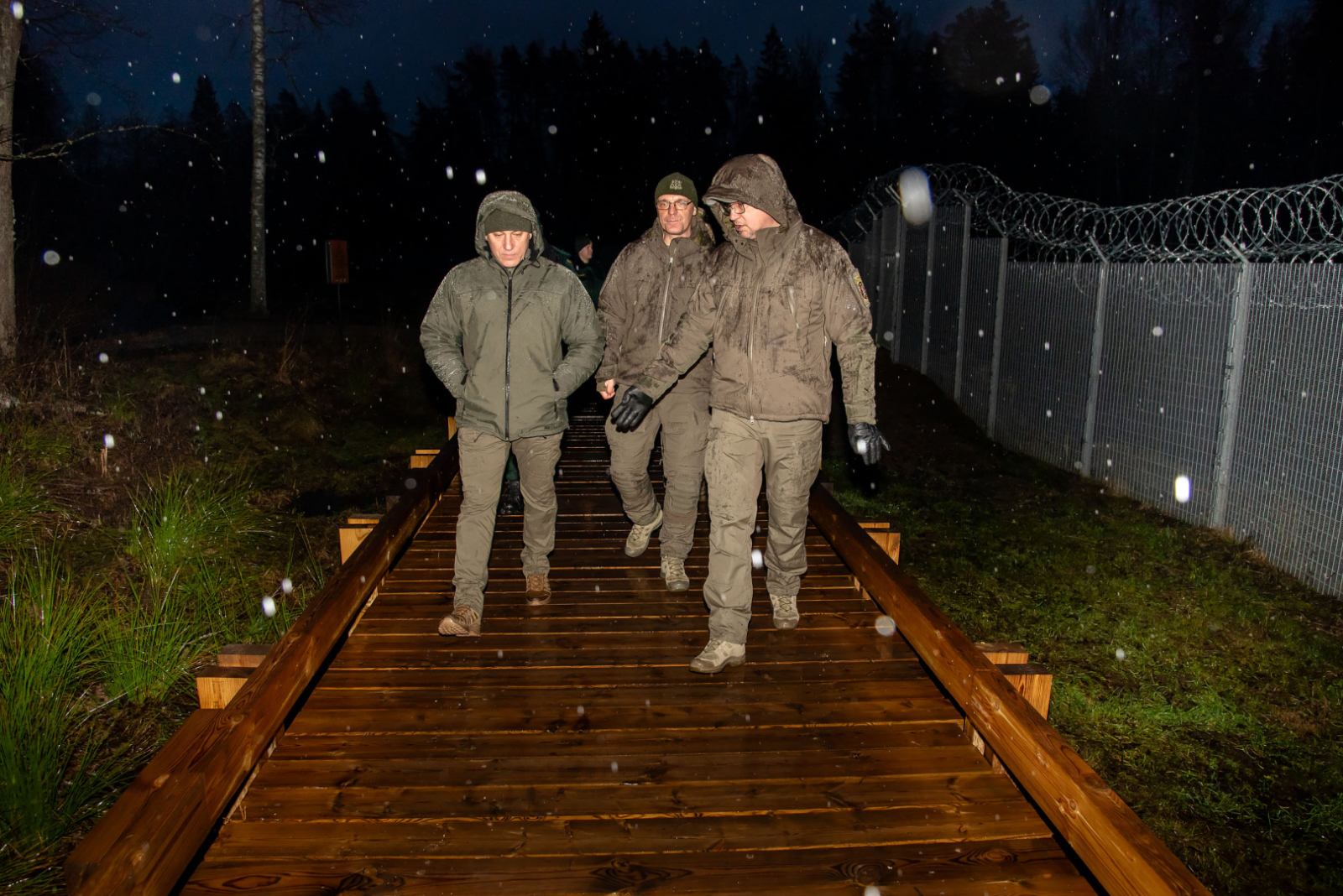 FOTO: Norisinājās Latvijas un Ukrainas robežapsardzības iestāžu vadības amatpersonu tikšanās