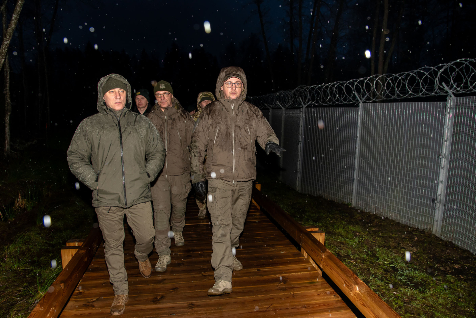 FOTO: Norisinājās Latvijas un Ukrainas robežapsardzības iestāžu vadības amatpersonu tikšanās