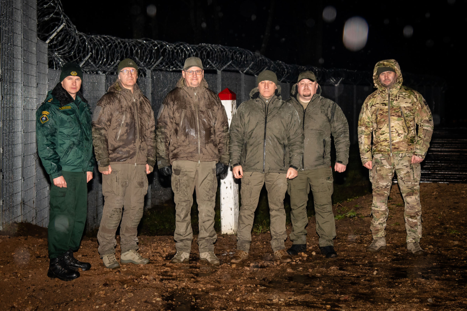 FOTO: Norisinājās Latvijas un Ukrainas robežapsardzības iestāžu vadības amatpersonu tikšanās