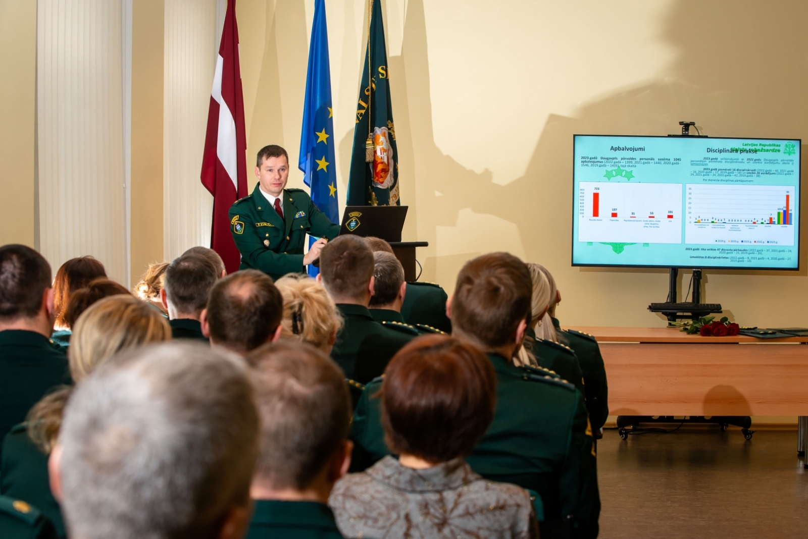 FOTO: VRS Daugavpils pārvaldes gada atskaites sanāksmes dalībnieki