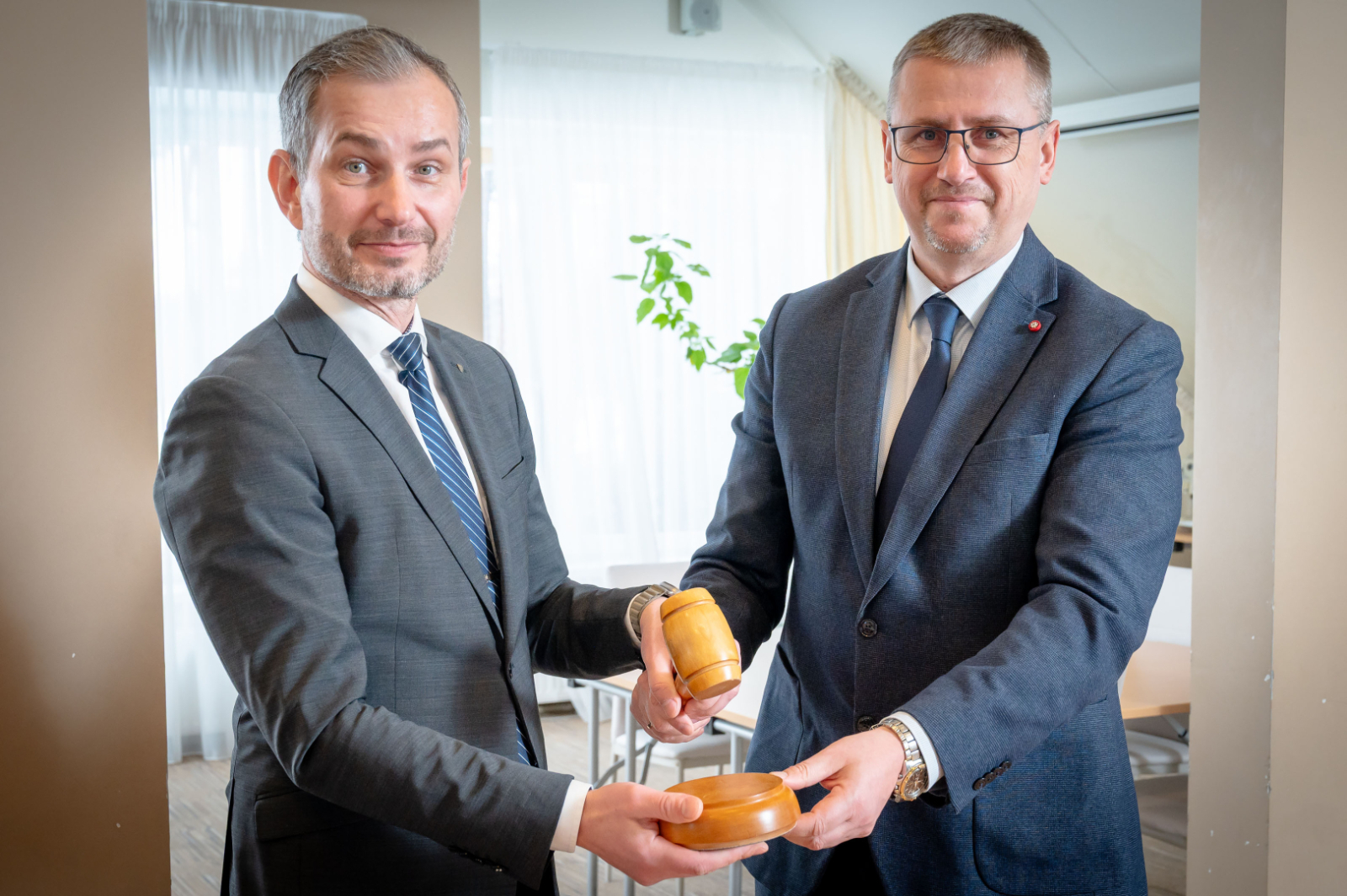 FOTO: Iestāžu vadītāju tikšanās