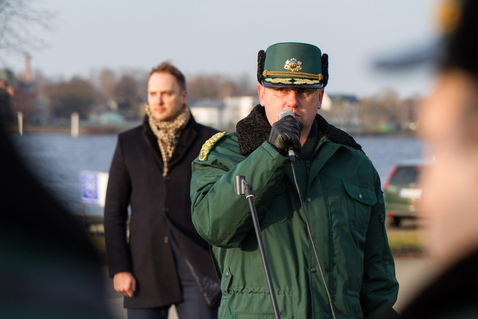 FOTO: Jauno VRS helikopteru un kuteru svinīgais pasākums