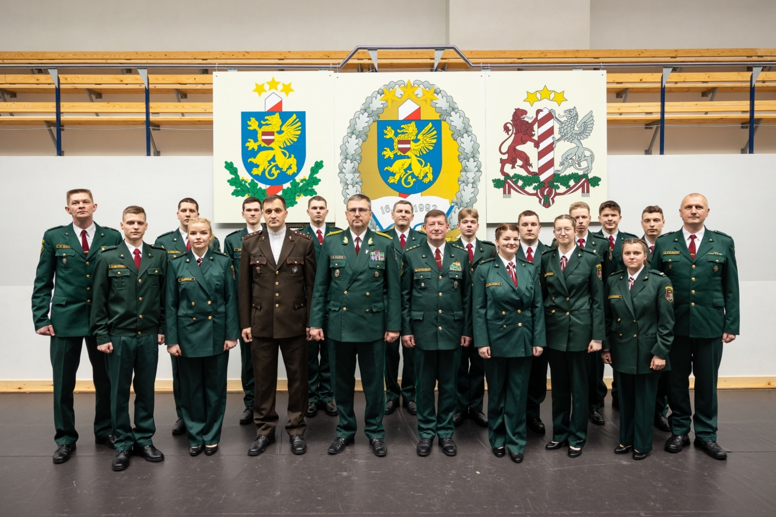 FOTO: Valsts robežsardzes koledžā aizvadīts  programmas „Robežapsardze” 45. izlaidums