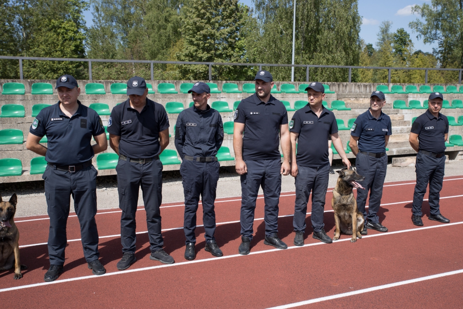 FOTO: Kinologu sacensības