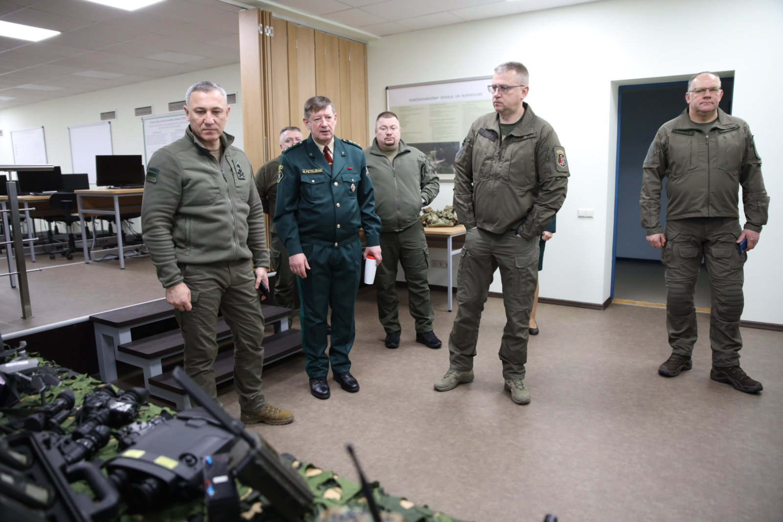 FOTO: Norisinājās Latvijas un Ukrainas robežapsardzības iestāžu vadības amatpersonu tikšanās