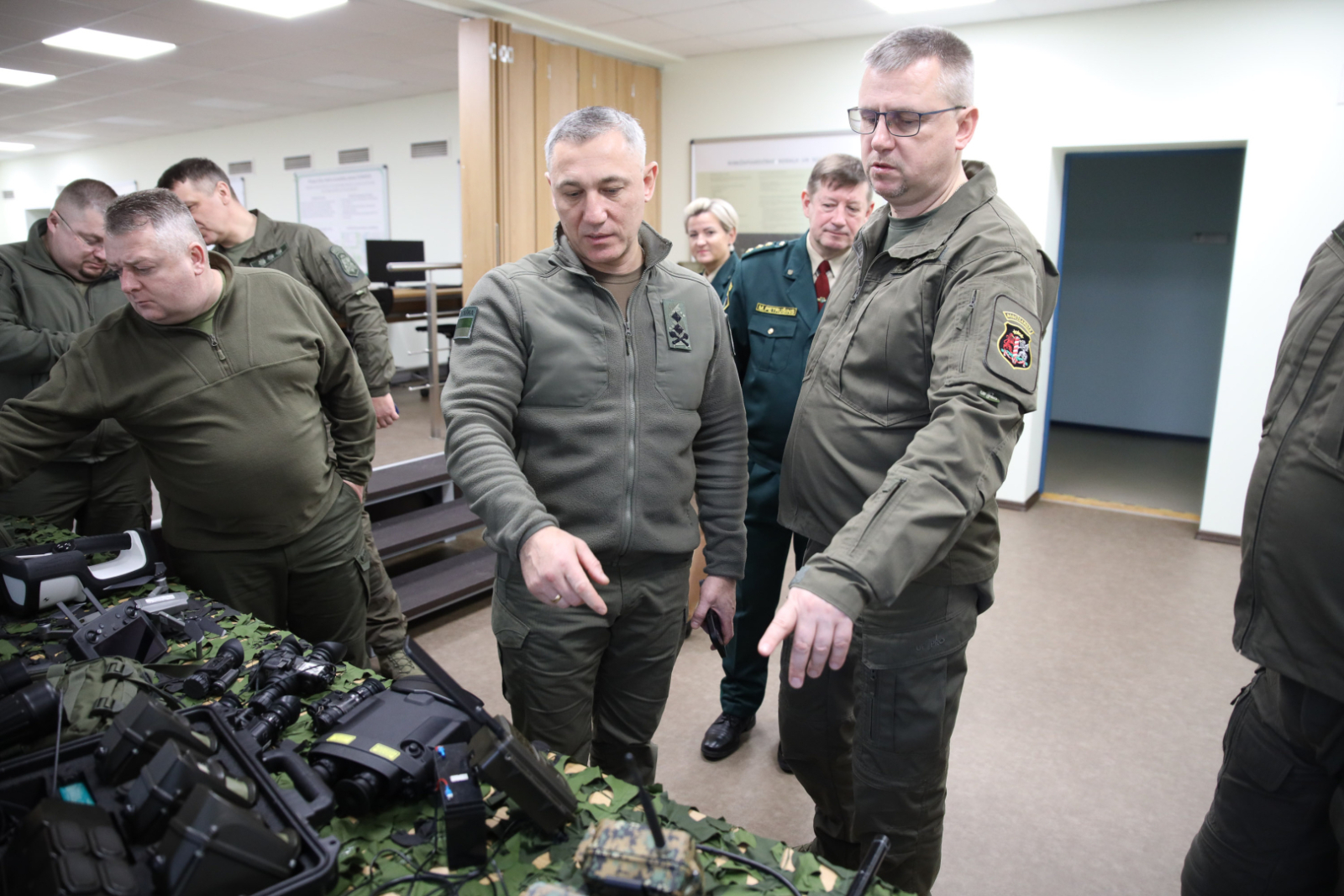 FOTO: Norisinājās Latvijas un Ukrainas robežapsardzības iestāžu vadības amatpersonu tikšanās