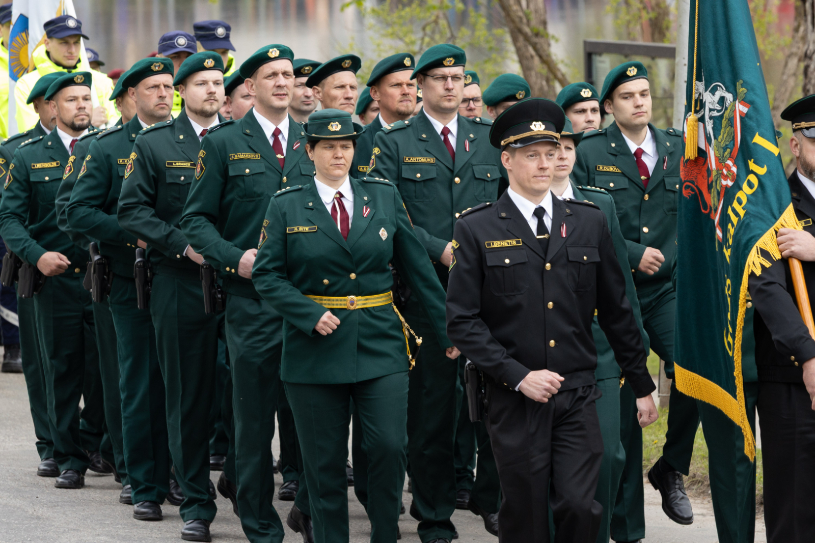 FOTO: Militārā parāde