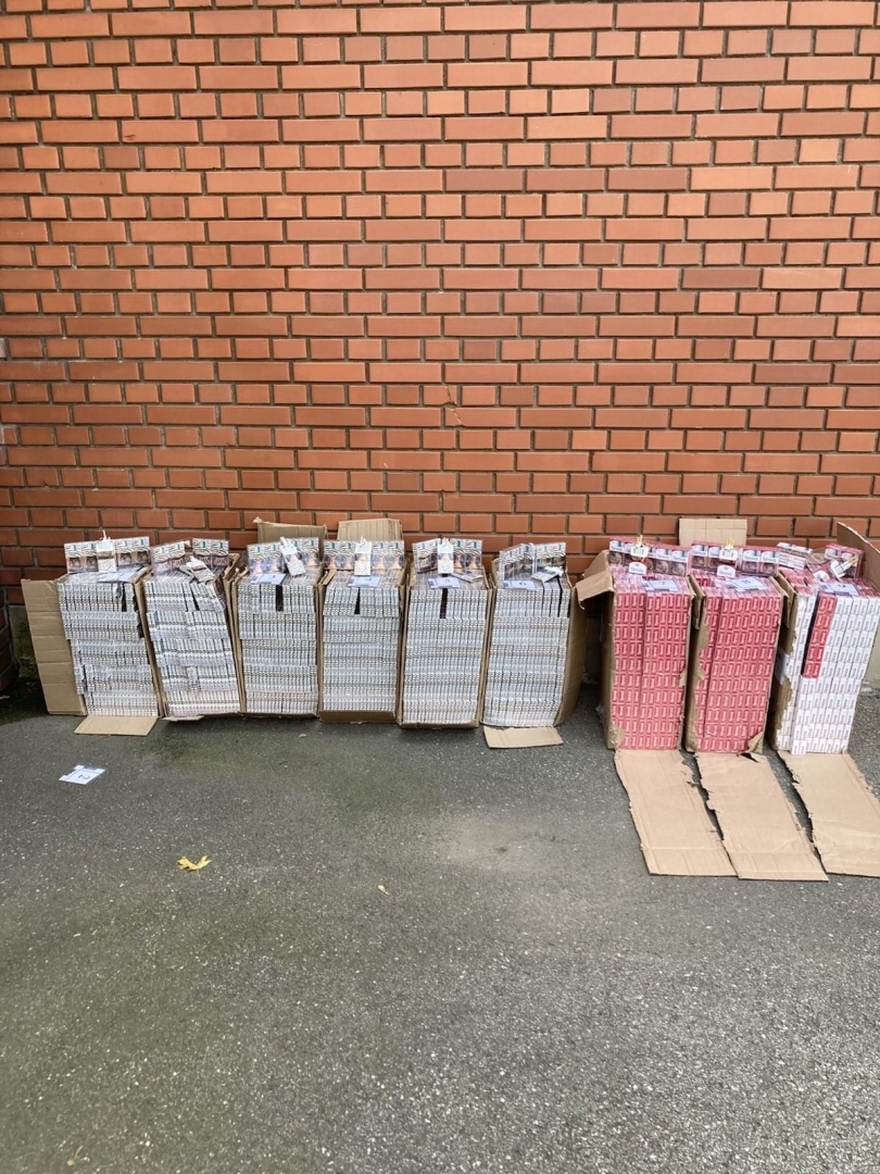 Robežsargi konstatē cigarešu nelikumīgas pārvietošanas gadījumu