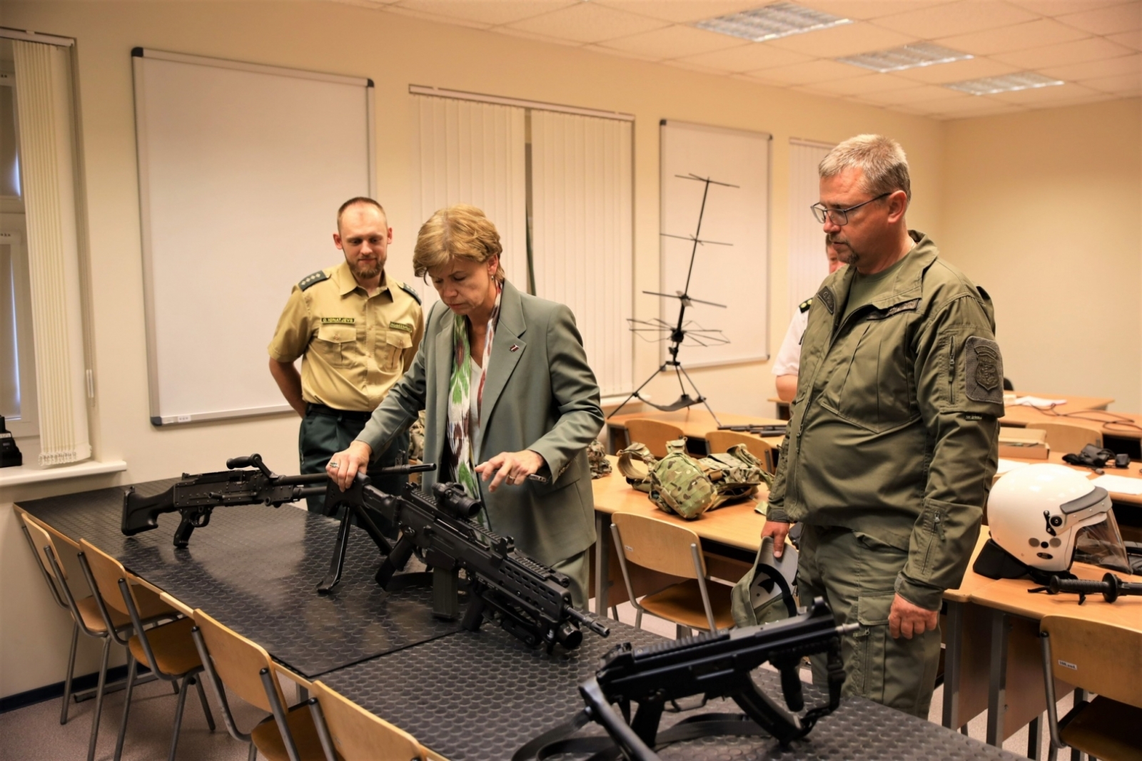 FOTO: Ārlietu ministre VRK