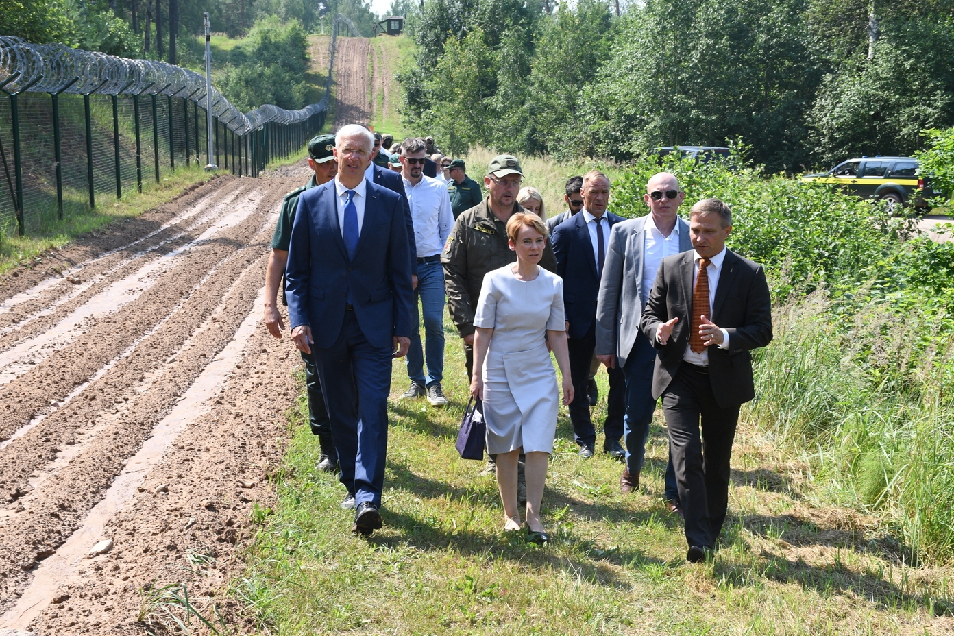FOTO: Robežas apmeklējums