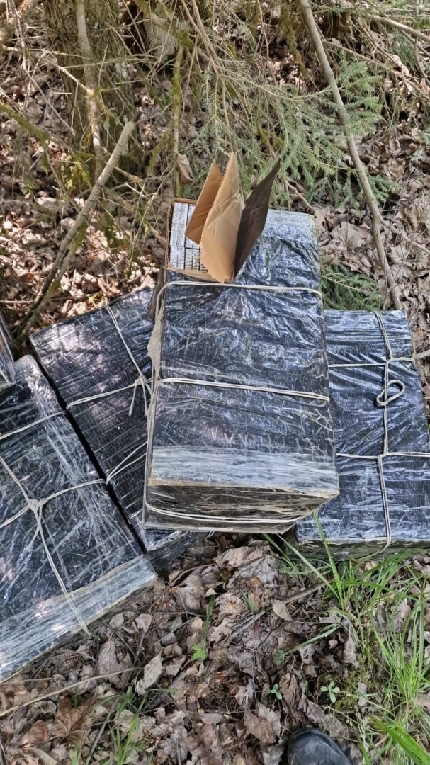 Robežsargi izņem 100 000 kontrabandas cigarešu