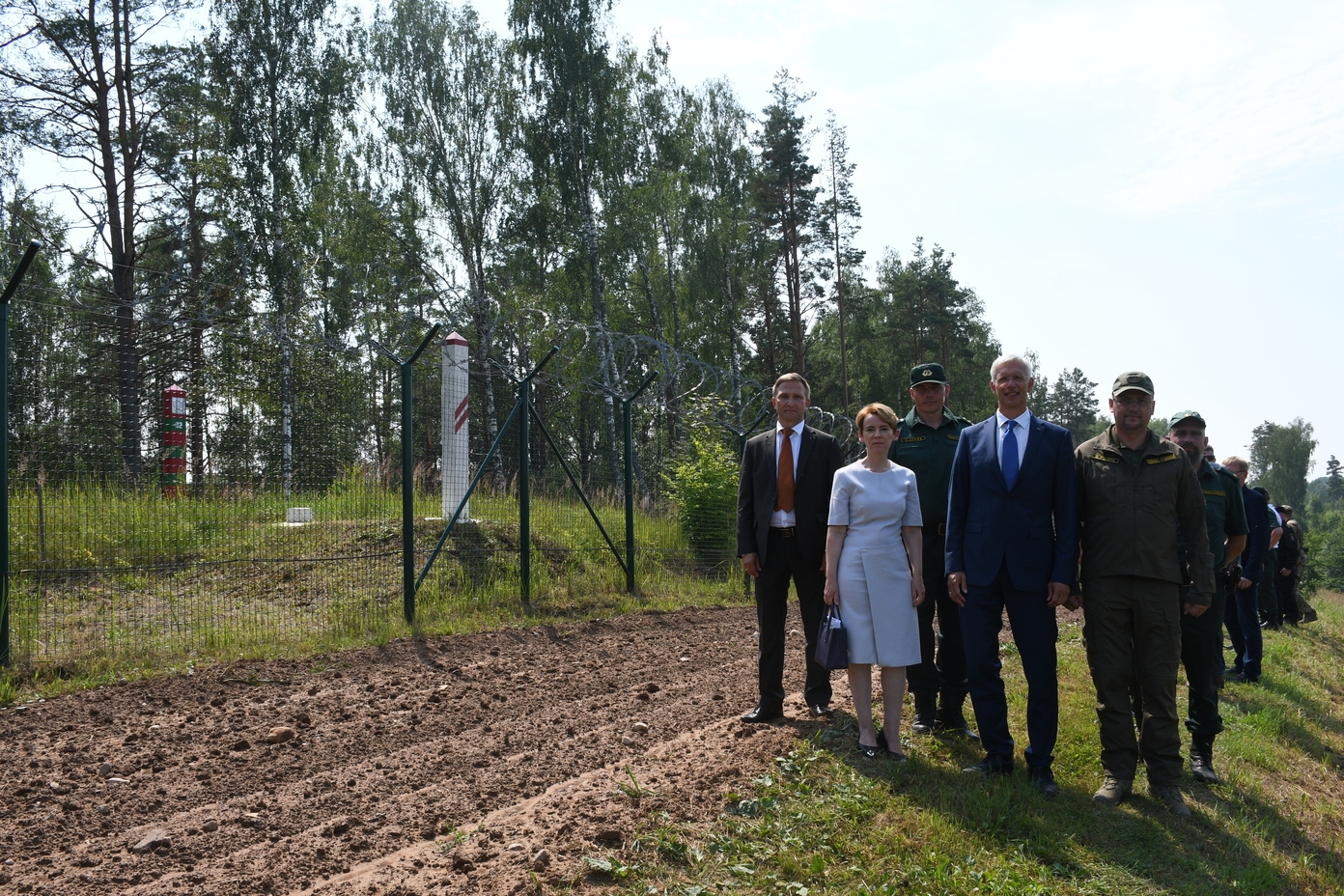 FOTO: Robežas apmeklējums