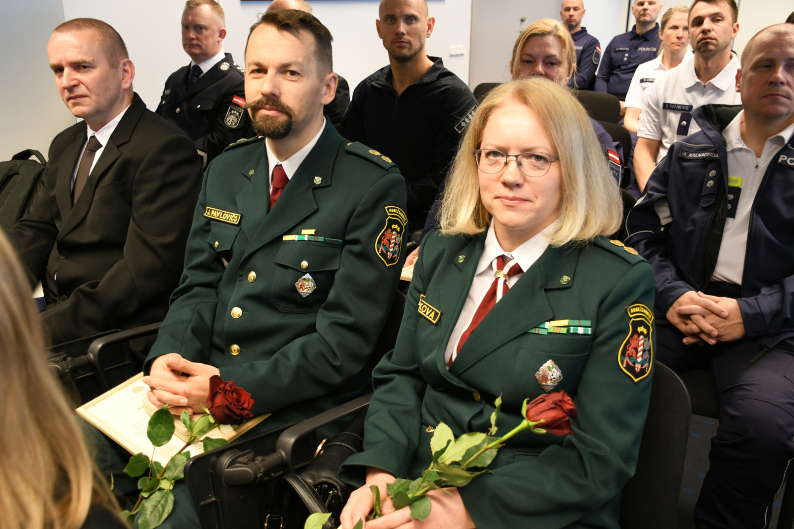 FOTO: Apbalvošana ministrijā