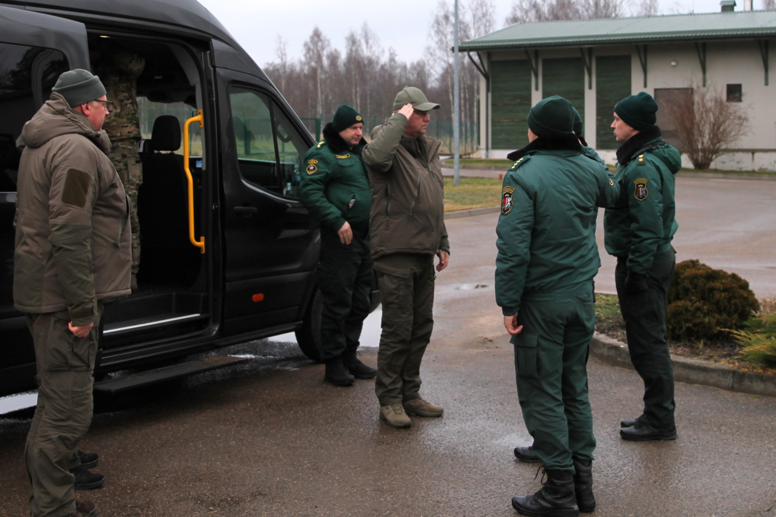 FOTO: Norisinājās Latvijas un Ukrainas robežapsardzības iestāžu vadības amatpersonu tikšanās