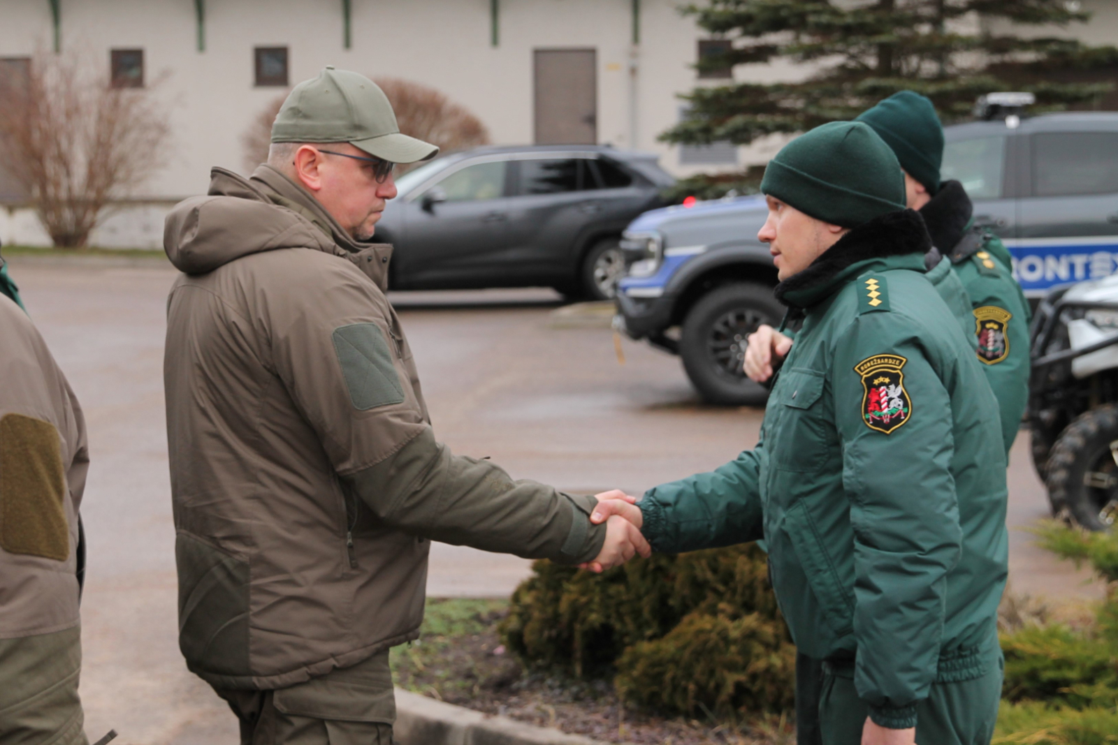 FOTO: Norisinājās Latvijas un Ukrainas robežapsardzības iestāžu vadības amatpersonu tikšanās