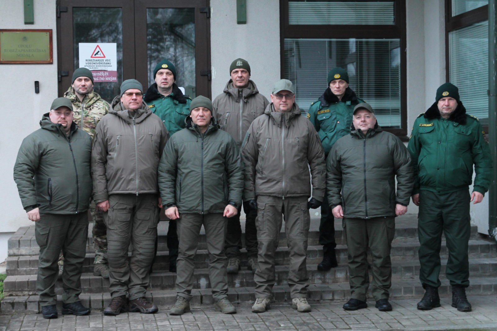 FOTO: Norisinājās Latvijas un Ukrainas robežapsardzības iestāžu vadības amatpersonu tikšanās