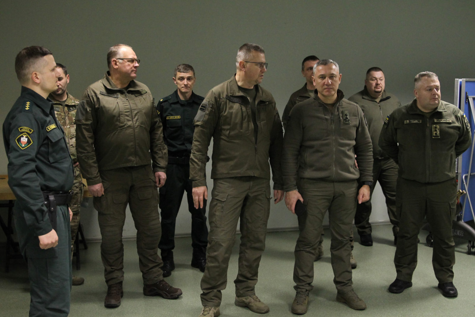 FOTO: Norisinājās Latvijas un Ukrainas robežapsardzības iestāžu vadības amatpersonu tikšanās