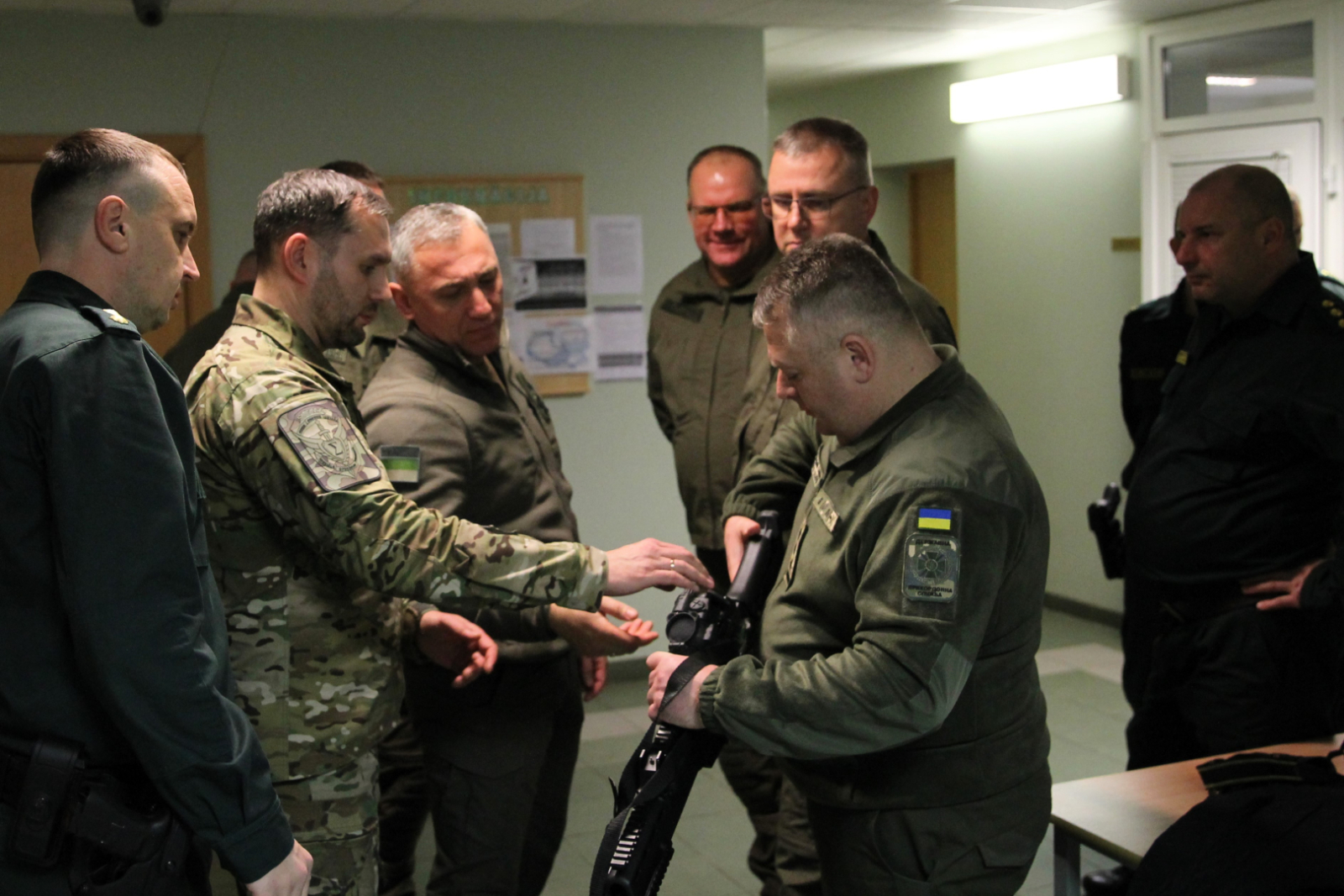 FOTO: Norisinājās Latvijas un Ukrainas robežapsardzības iestāžu vadības amatpersonu tikšanās
