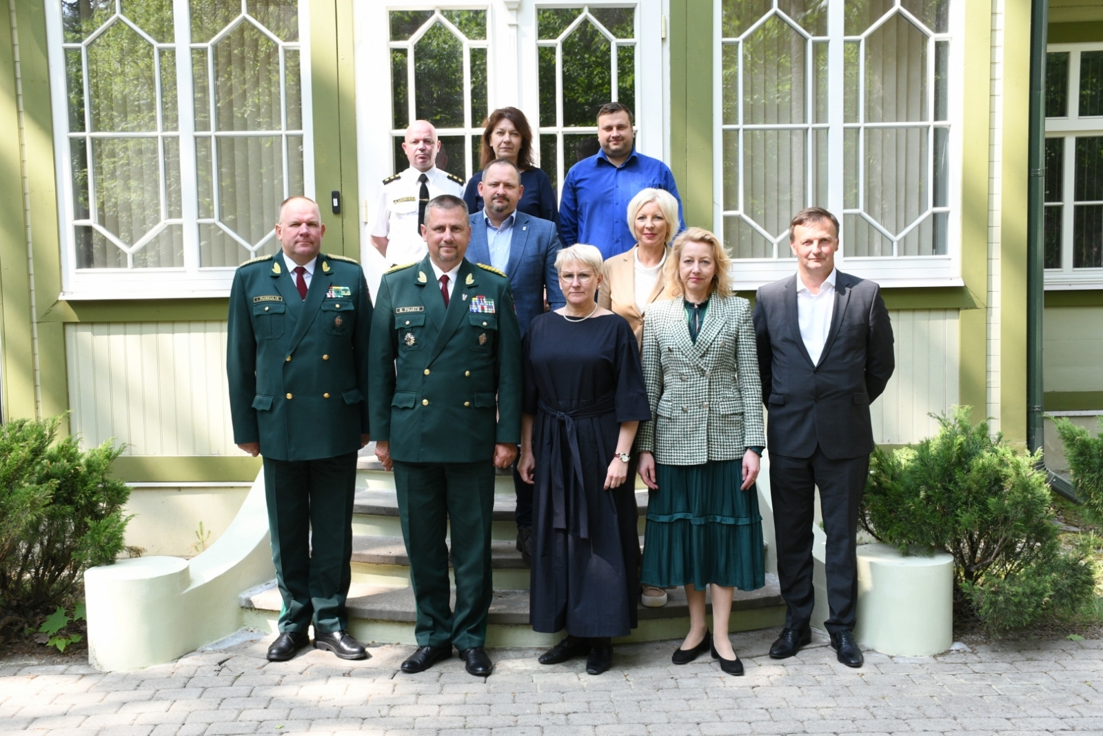 Tikās par valsts robežas drošību atbildīgo iestāžu vadība