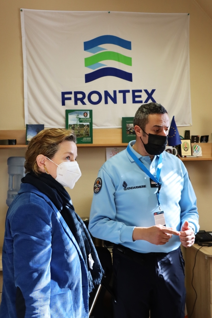 FOTO: Francijas vēstniece Latvijā apmeklē VRS Ludzas pārvaldi