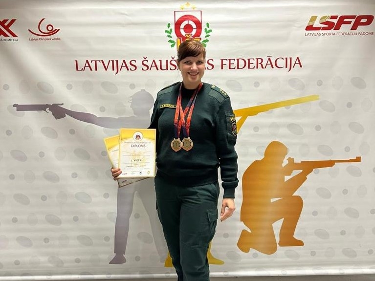 Robežsargi izcīnīja vairākas godalgas