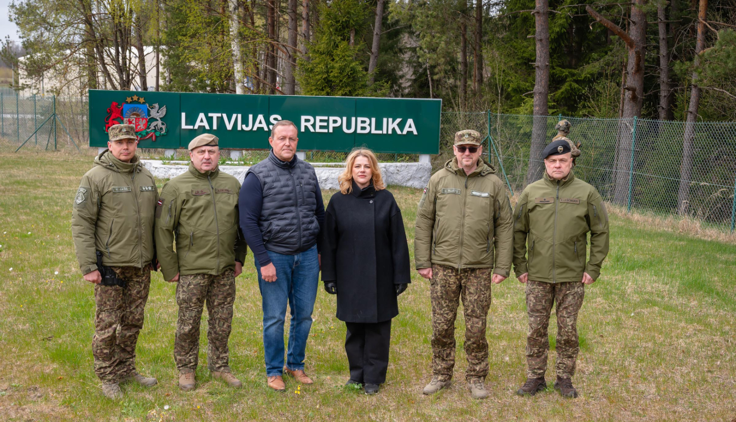 FOTO: Premjerministre uz robežas