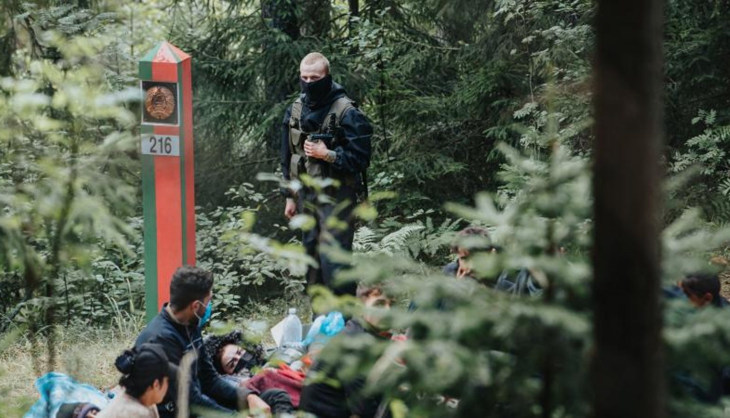 FOTO: Baltkrievijas robeža