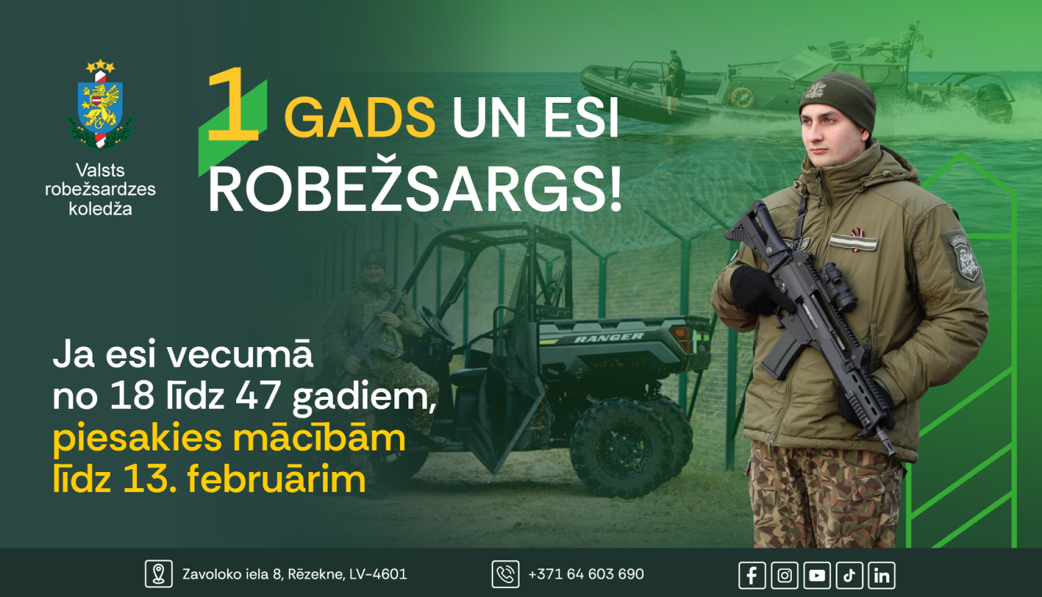 FOTO: Robežsargs