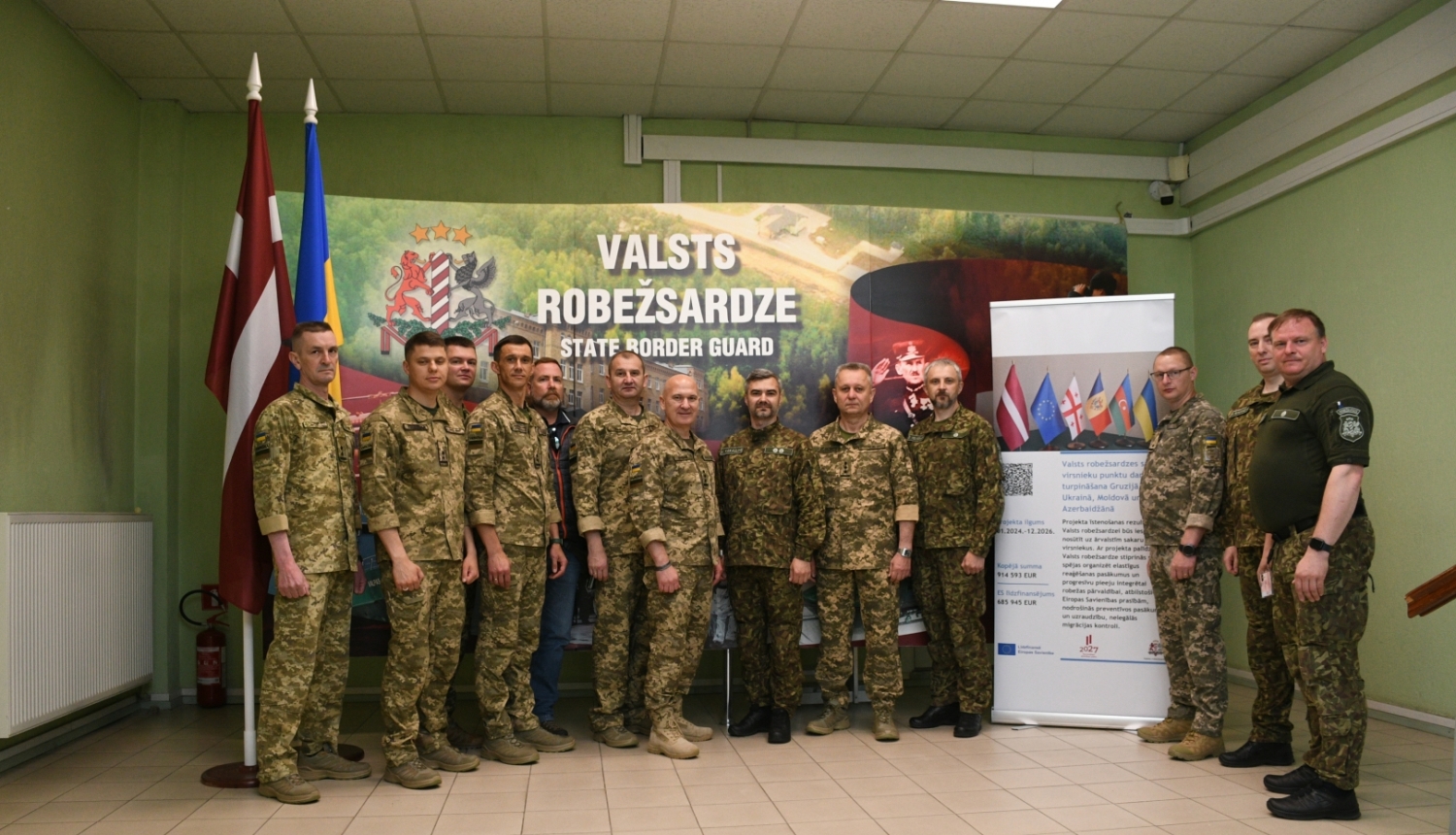 FOTO: Ukrainas delegācija