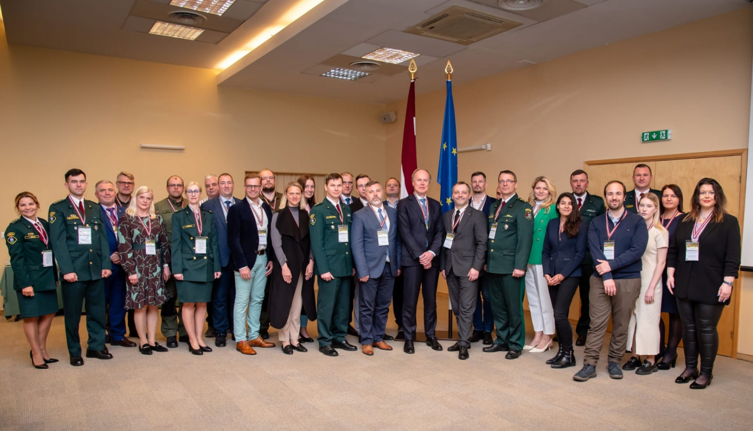 FOTO: Eiropas komisijas pārstāvji un VRS