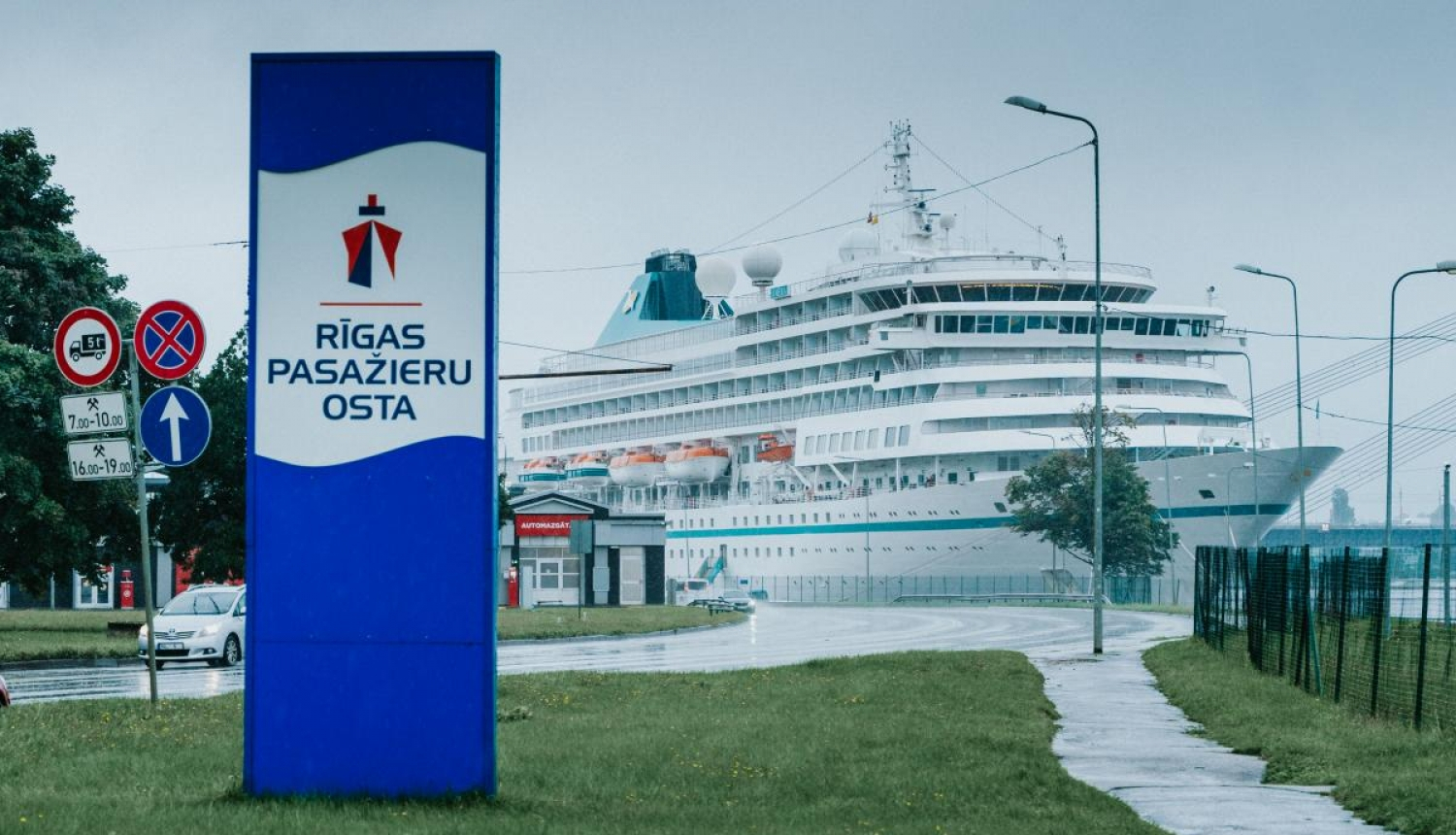 FOTO: Pasažieru osta