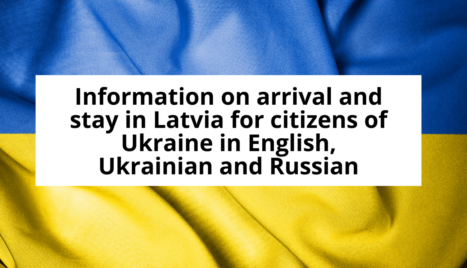 FOTO: Info Ukrainas iedzīvotājiem