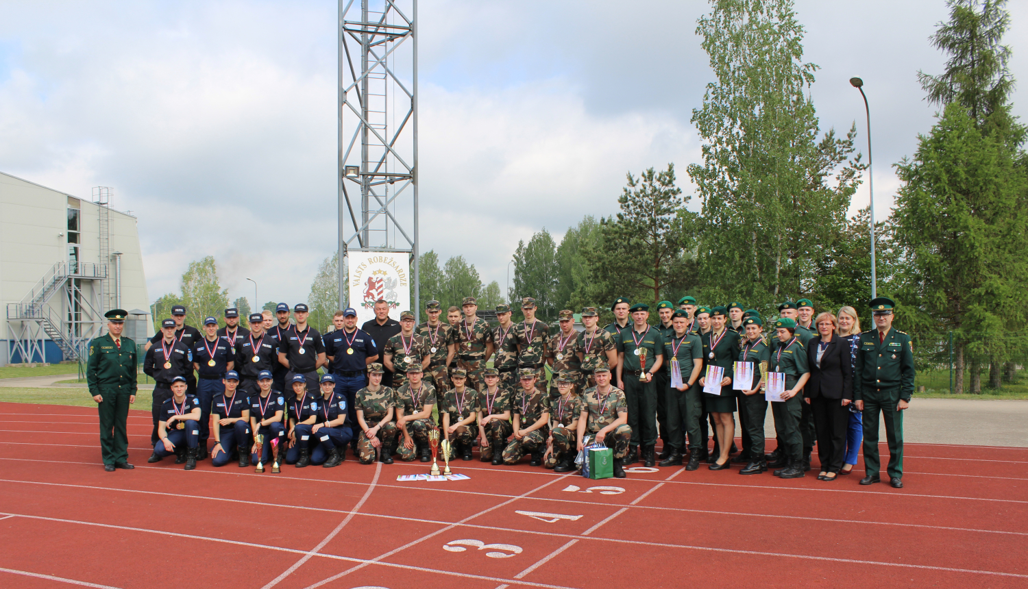 FOTO: Sacensības