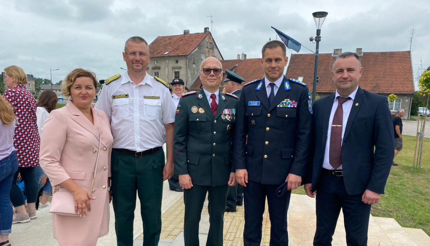 VRS priekšnieks piedalījās Lietuvas robežsargu dienai veltītajos pasākumos